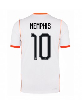 Moški Nogometna dresi replika Nizozemska Memphis Depay #10 Gostujoči SP 2026 Kratek rokav
